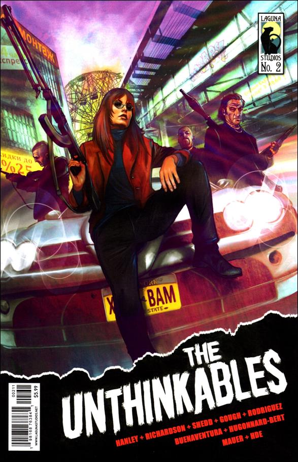 Unthinkables issue 2 Martin Simmonds Cover