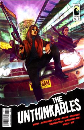 Unthinkables issue 2 Martin Simmonds Cover