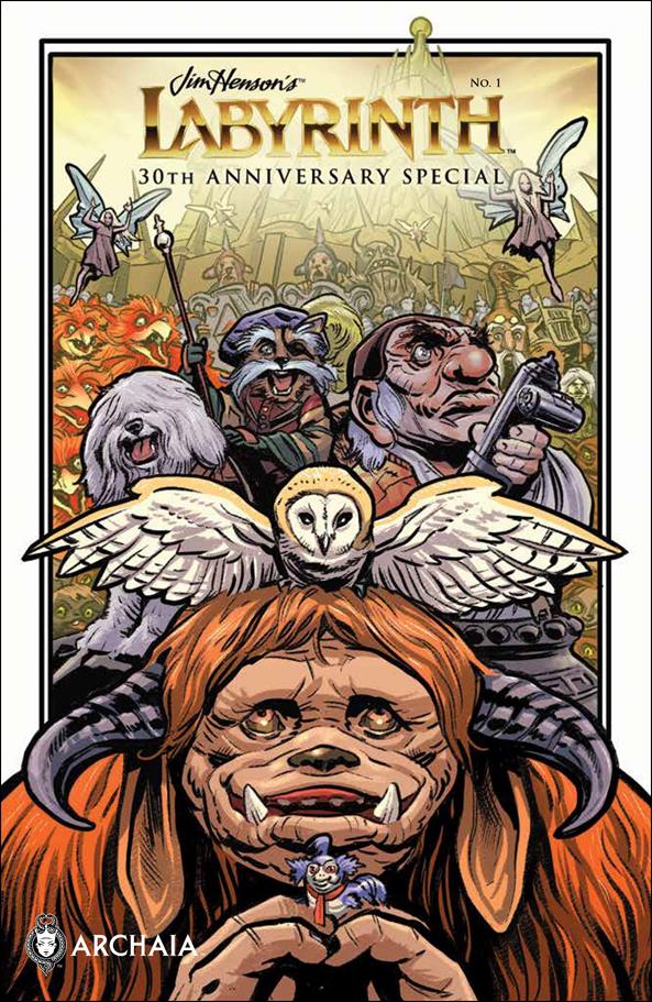 Labyrinth 30th Anniversary Special issue 1 Benjamin Dewey Cover