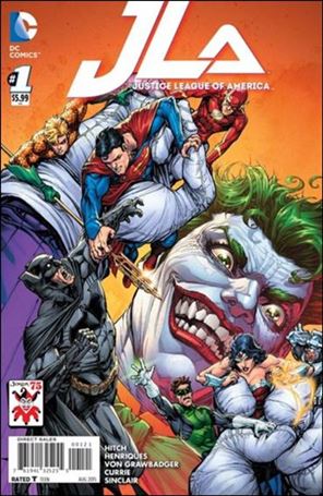 Justice League of America (2015) issue 1-B Howard Porter Joker Cover