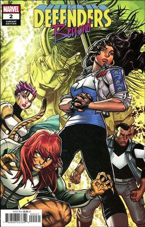 Defenders: Beyond issue 2-C Nick Bradshaw Cover