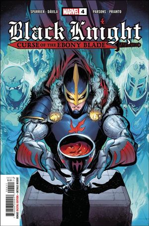 Black Knight: Curse of the Ebony Blade issue 4 Iban Coello Cover