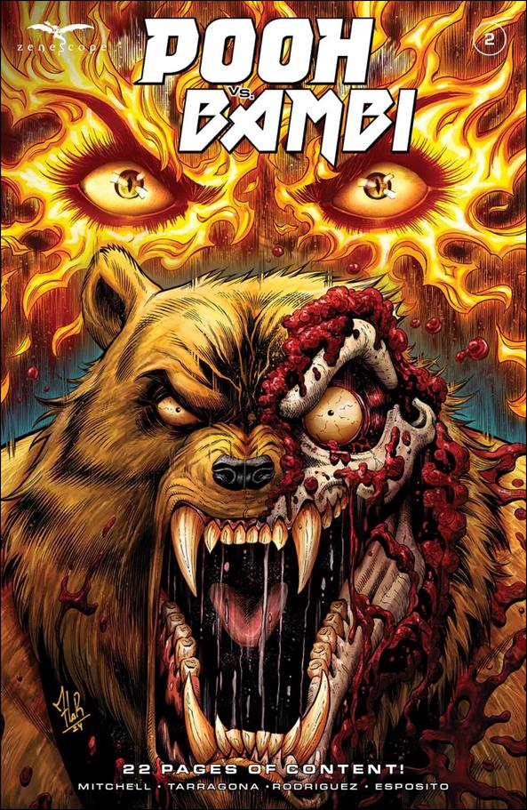 Pooh vs. Bambi issue 2 Jordi Tarragona Cover