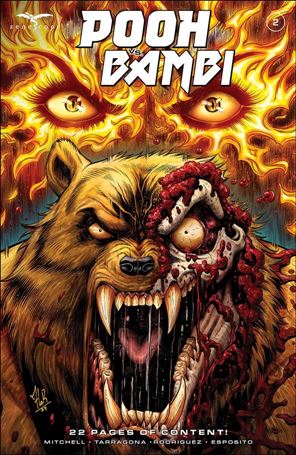 Pooh vs. Bambi issue 2 Jordi Tarragona Cover