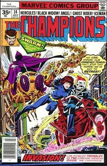 Champions (1975) issue 14-B 35 Cent Price Cover