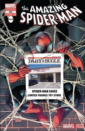 Amazing Spider-Man (1963) issue 666-OW Limited Figures Toy Store Daily Bugle Cover 1/500
