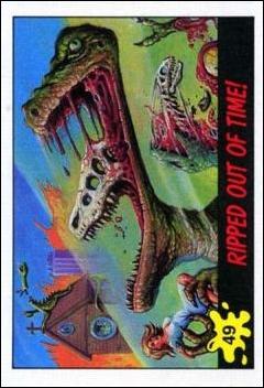 Dinosaurs Attack! (Base Set) card 49 Ripped out of Time!