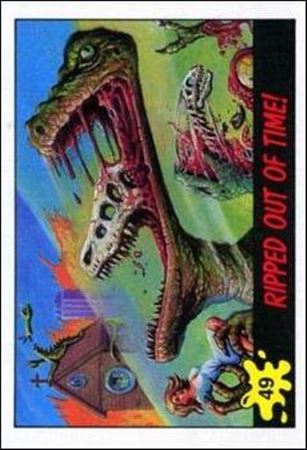 Dinosaurs Attack! (Base Set) card 49 Ripped out of Time!