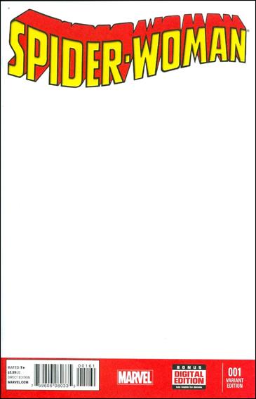 Spider-Woman (2015) issue 1-F Blank/Sketch Cover