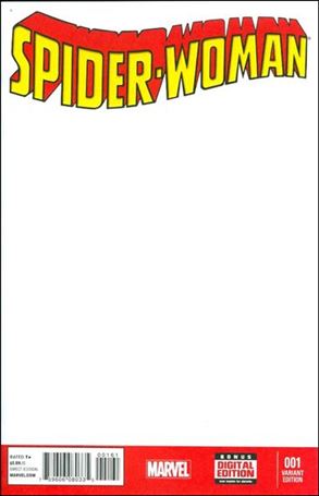 Spider-Woman (2015) issue 1-F Blank/Sketch Cover