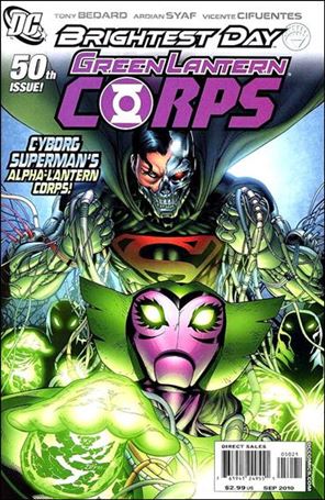 Green Lantern Corps (2006) issue 50-B Patrcik Gleason 1:25 Cover