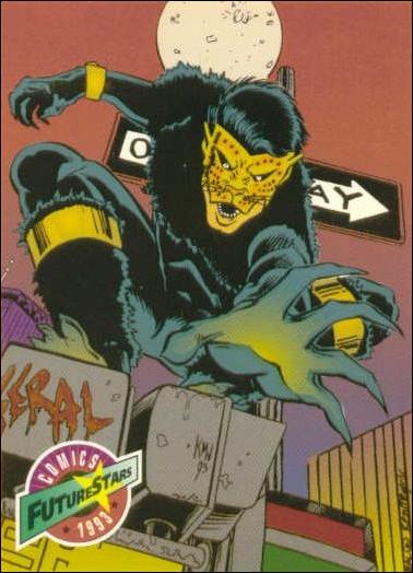 Comics FutureStars (Base Set) card 57 Feral