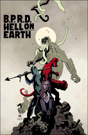 B.P.R.D. Hell on Earth (2012) issue 115-B Mike Mignola BPRD 20th Anniversary 1:20 Cover
