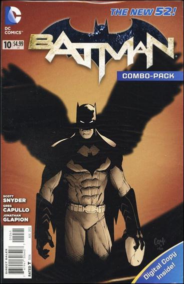 Batman (2011) issue 10-B Polybagged Greg Capullo Cover Combo Pack