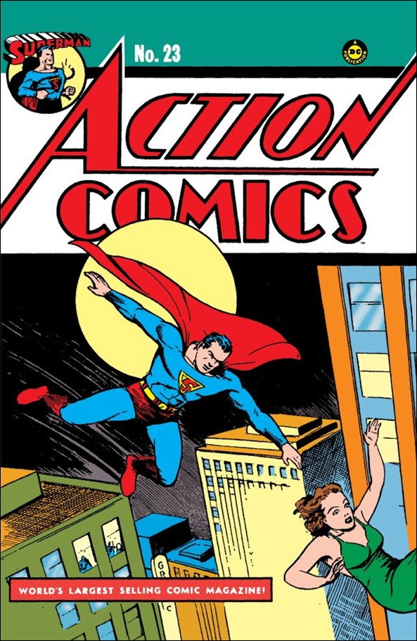 Action Comics (1938) issue 23-B Facsimile Edition 2025 Cover