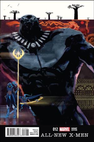 All-New X-Men (2016) issue 12-B Wilfred Santiago Black Panther Cover