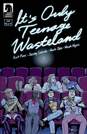 It's Only Teenage Wasteland issue 2 Jacoby Salcedo Cover