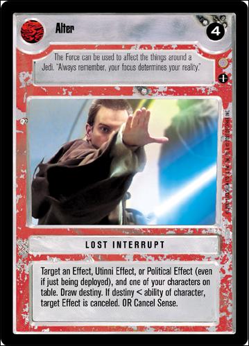 Star Wars: Coruscant Limited (Base Set) card 146 Alter
