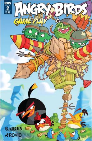 Angry Birds Game Play issue 2 Ciro Cangialosi Cover