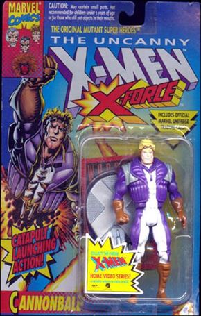 X-Men (X-Force) figure 13-B Cannonball (Purple Costume)