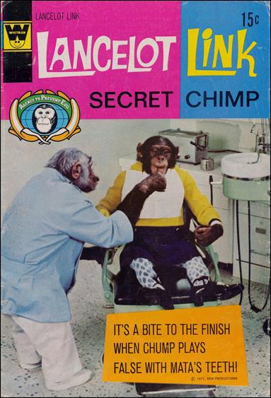 Lancelot Link: Secret Chimp issue 4-B Whitman Cover