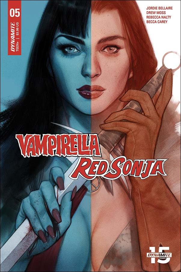 Vampirella / Red Sonja issue 5-C Ben Oliver Cover