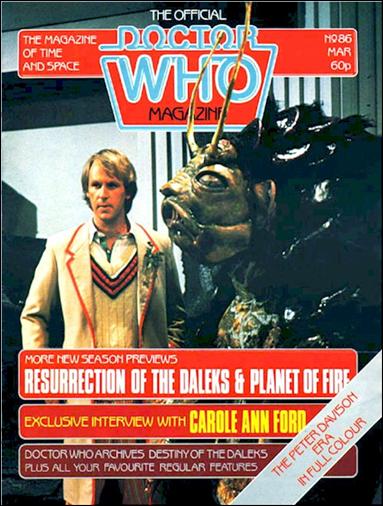 Official Doctor Who Magazine issue 86