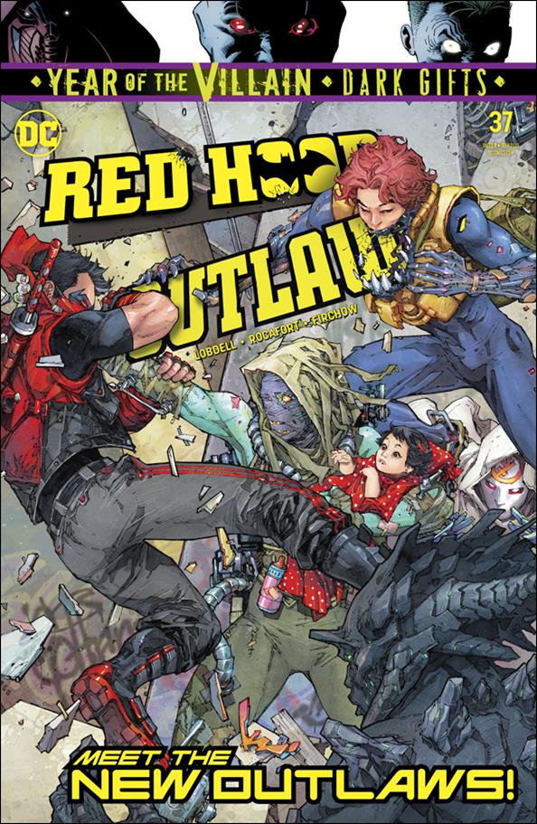 Red Hood: Outlaw issue 37 Kenneth Rocafort Cover