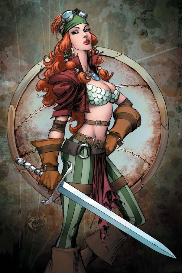 Legenderry Red Sonja (2018) issue 3-C Joe Benitez Virgin Cover