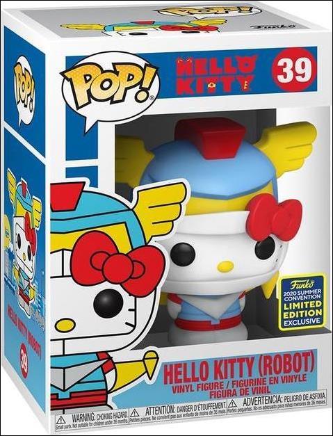 POP! Sanrio figure 39-B Hello Kitty (Robot) Summer Convention