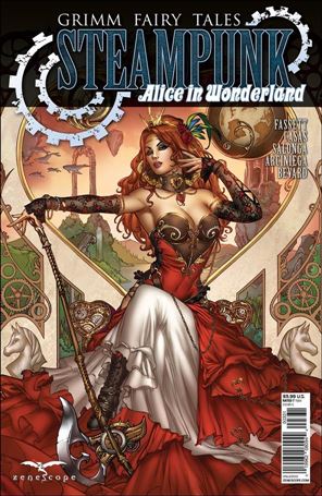 Grimm Fairy Tales Steampunk: Alice in Wonderland issue nn-C Mike Krome Cover