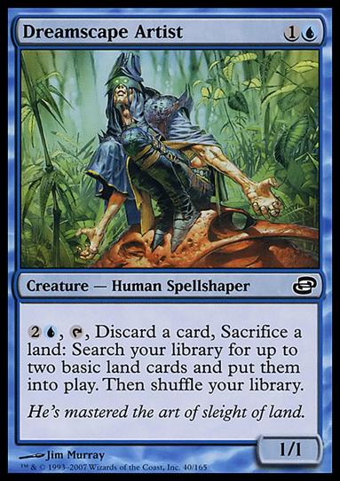 Magic the Gathering: Planar Chaos (Base Set) card 40 Dreamscape Artist