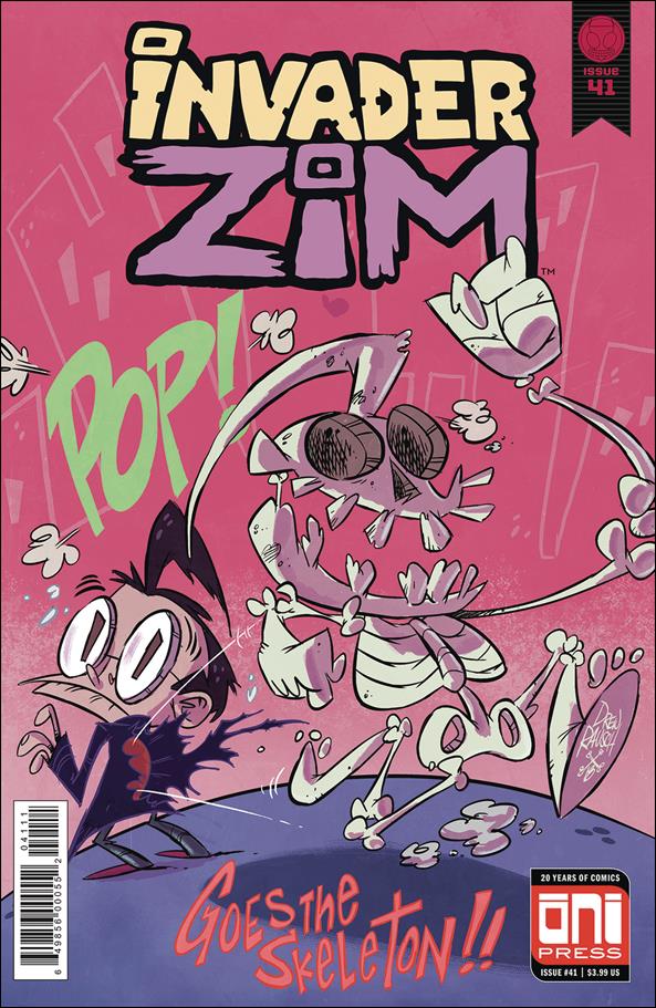 Invader Zim issue 41 Warren Wucinich Cover