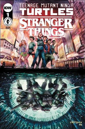 Teenage Mutant Ninja Turtles x Stranger Things Cover Image 1