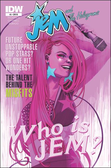Jem and the Holograms issue 5-B Stephanie Hans 1:10 Cover