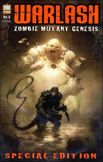 Warlash: Zombie Mutant Genesis issue 0 Limited Special Edition Cover 1/1000
