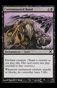 Magic the Gathering: 10th Edition (Base Set) card 132 Contaminated Bond