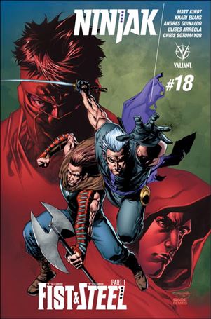 Ninjak (2015) issue 18-C Stephen Segovia Cover