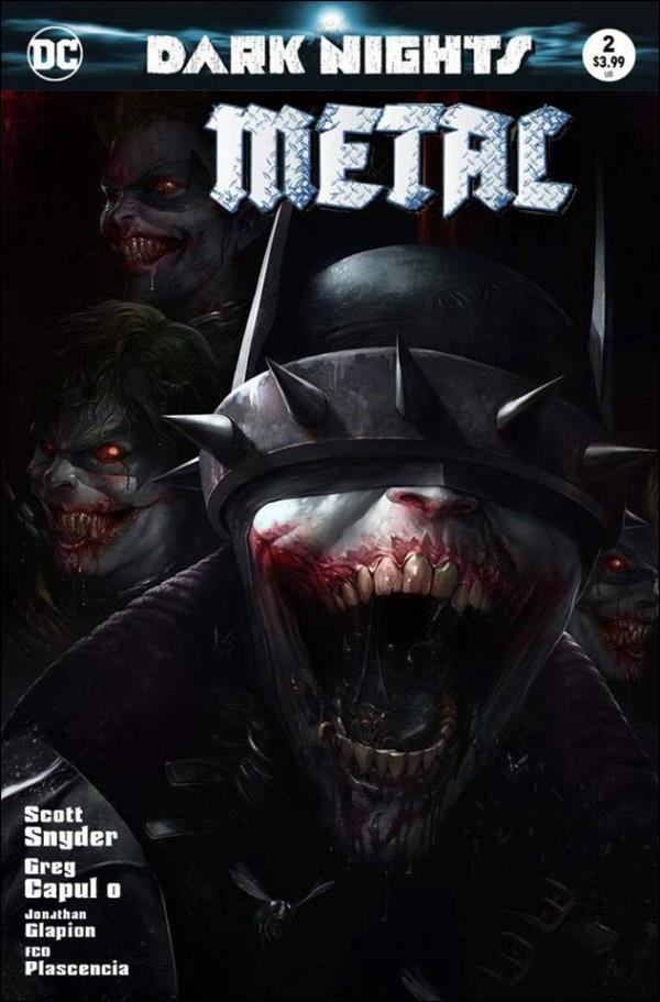 Dark Nights: Metal issue 2-K Francesco Mattina Cover