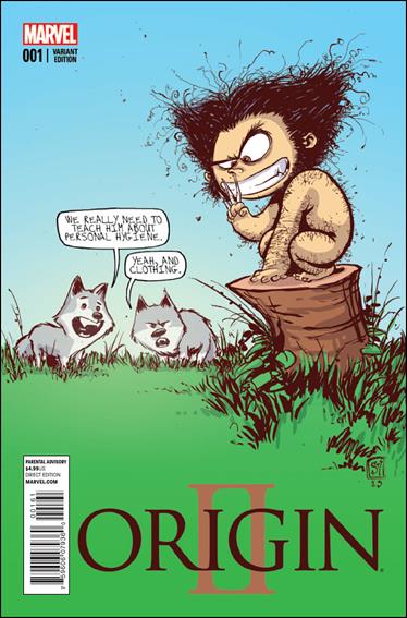 Origin II issue 1-E Skottie Young "Baby" Cover