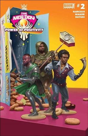 WWE the New Day: Power of Positivity issue 2-B Rahzzah Cover