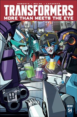 Transformers: More Than Meets the Eye (2012) issue 54-C Sara Pitre-Durocher 1:10 Cover