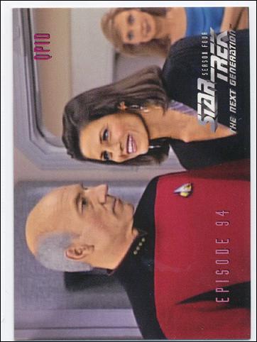 Star Trek: The Next Generation - The Episode Collection Season Four (Base Set) card 379 QPid, Episode 94A