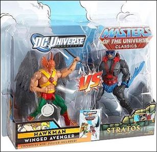 DC Universe Classics vs Masters of the Universe Classics  figure 4 Hawkman vs Stratos