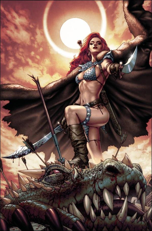 Savage Red Sonja issue 5-H Jay Anacleto 1:15 Virgin Cover