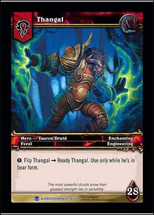World of Warcraft: Heroes of Azeroth (Oversized Hero Subset) card 16 Thangal