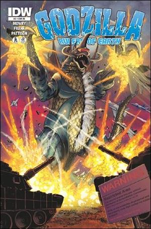 Godzilla: Rulers of the Earth issue 2-B Jeff Zornow 1:10 Cover