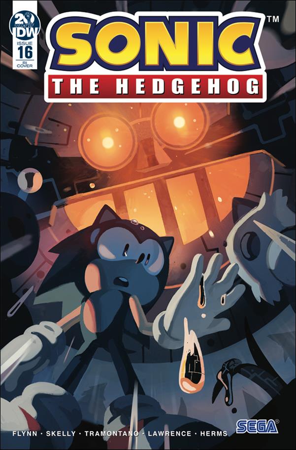 Sonic the Hedgehog (2018) issue 16-C Nathalie Fourdraine 1:10 Cover