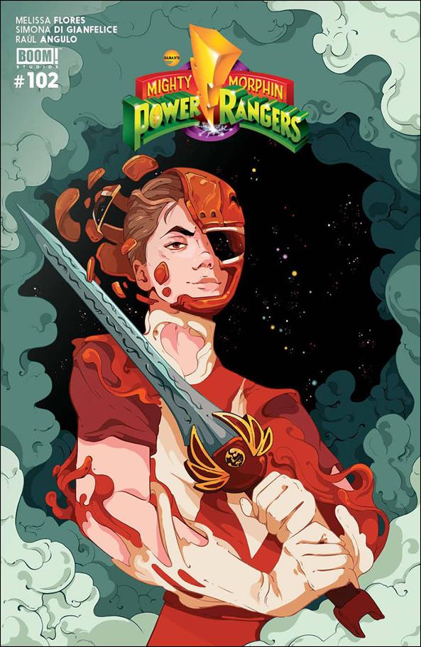 Mighty Morphin Power Rangers issue 102-F Dani Pendergast Cover