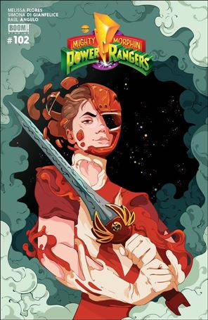 Mighty Morphin Power Rangers issue 102-F Dani Pendergast Cover